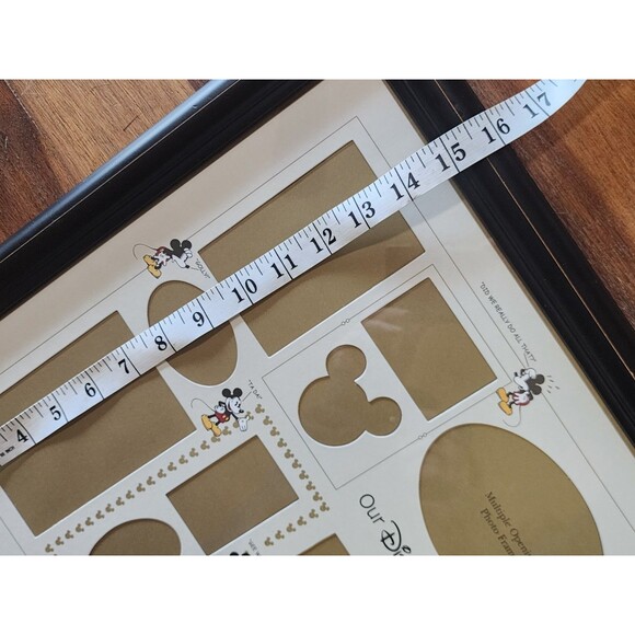 Disney World Parks Our Disney Vacation Picture Photo Collage Frame 16x16 Mickey - Picture 10 of 14